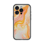 スリムプロテクションプレミアムケース with MagSafe［ Color Rain - オリジナル - Tangerine Mist ］