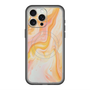 スリムプロテクションプレミアムケース with MagSafe［ Color Rain - オリジナル - Tangerine Mist ］