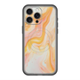 スリムプロテクションプレミアムケース with MagSafe［ Color Rain - オリジナル - Tangerine Mist ］
