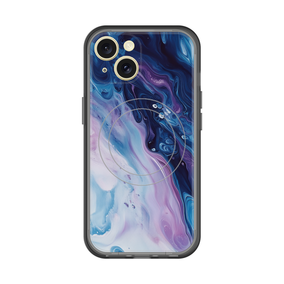 スリムプロテクションプレミアムケース with MagSafe［ Color Rain - オリジナル - Twilight Ink ］