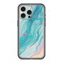 スリムプロテクションプレミアムケース with MagSafe［ Color Rain - オリジナル - Serene Wave ］