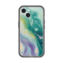 スリムプロテクションプレミアムケース with MagSafe［ Color Rain - オリジナル - Dusky Forest ］