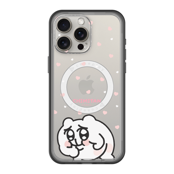 スリムプロテクションプレミアムケース with MagSafe［ ちみたん - ちみたん ］