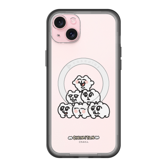 スリムプロテクションプレミアムケース with MagSafe［ ちみたん - ピラミッド ］