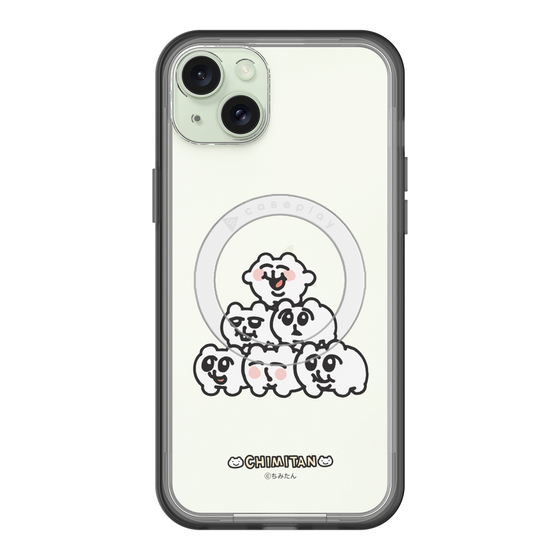 スリムプロテクションプレミアムケース with MagSafe［ ちみたん - ピラミッド ］