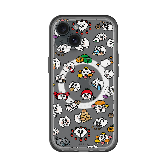 スリムプロテクションプレミアムケース with MagSafe［ ちみたん - ちみたんがいっぱい - 食べ物編 ］