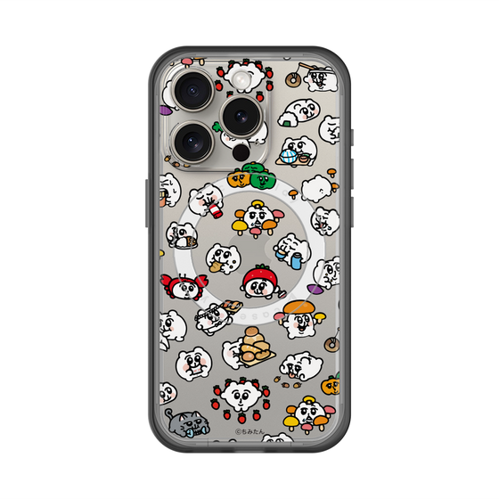 スリムプロテクションプレミアムケース with MagSafe［ ちみたん - ちみたんがいっぱい - 食べ物編 ］