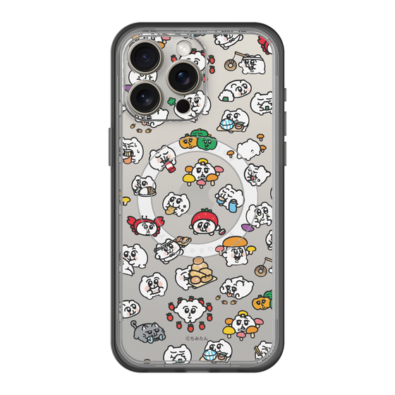 スリムプロテクションプレミアムケース with MagSafe［ ちみたん - ちみたんがいっぱい - 食べ物編 ］