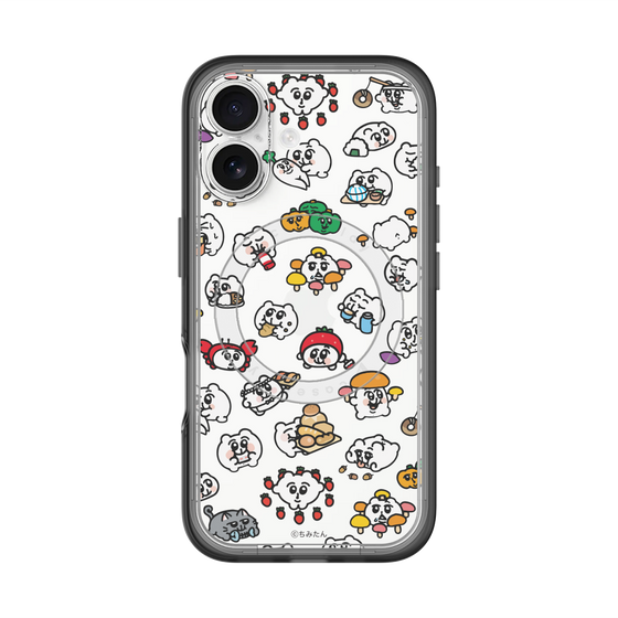 スリムプロテクションプレミアムケース with MagSafe［ ちみたん - ちみたんがいっぱい - 食べ物編 ］