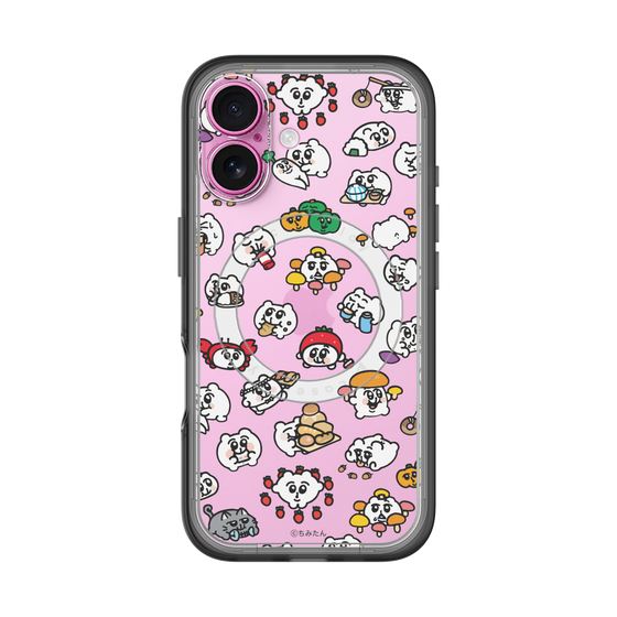 スリムプロテクションプレミアムケース with MagSafe［ ちみたん - ちみたんがいっぱい - 食べ物編 ］