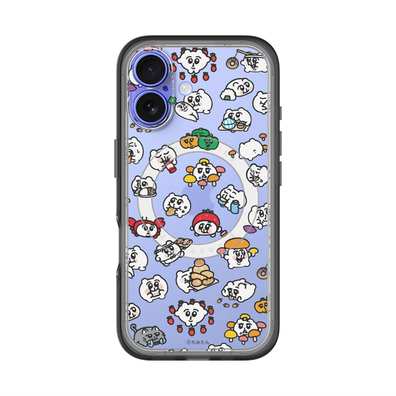 スリムプロテクションプレミアムケース with MagSafe［ ちみたん - ちみたんがいっぱい - 食べ物編 ］