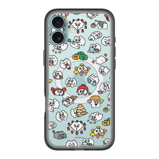スリムプロテクションプレミアムケース with MagSafe［ ちみたん - ちみたんがいっぱい - 食べ物編 ］