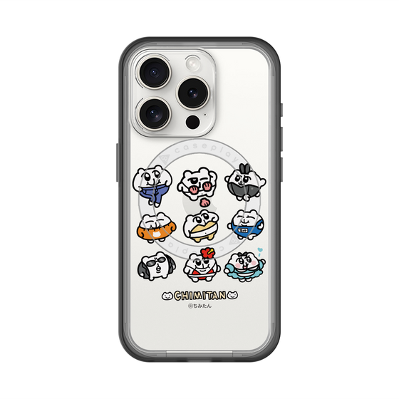 スリムプロテクションプレミアムケース with MagSafe［ ちみたん - ファッションショー ］