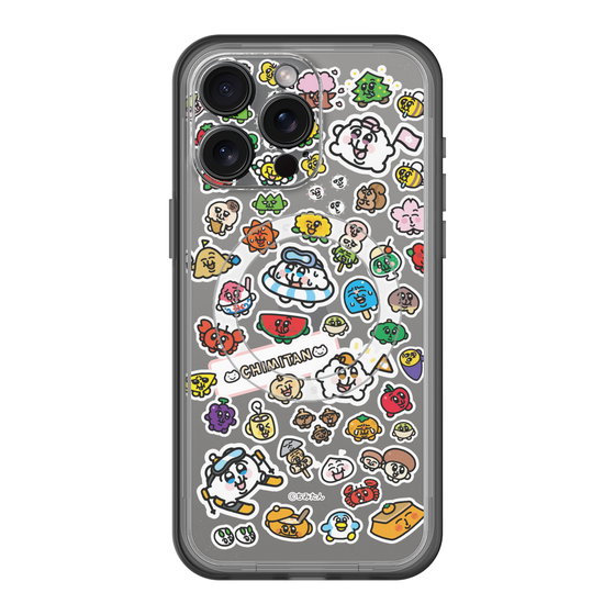 スリムプロテクションプレミアムケース with MagSafe［ ちみたん - 春夏秋冬 ］