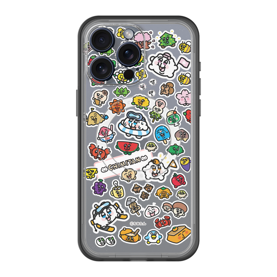 スリムプロテクションプレミアムケース with MagSafe［ ちみたん - 春夏秋冬 ］