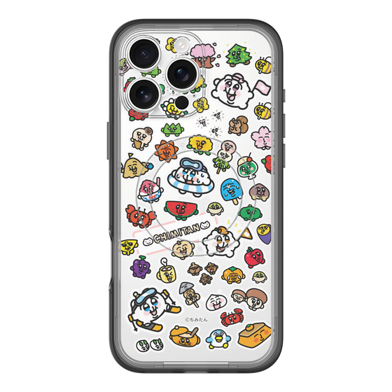 スリムプロテクションプレミアムケース with MagSafe［ ちみたん - 春夏秋冬 ］