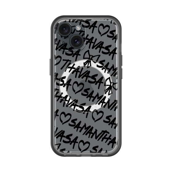 スリムプロテクションプレミアムケース with MagSafe［ Samantha Thavasa - スクリッタ - クリア ］