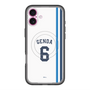 スリムプロテクションプレミアムケース with MagSafe［ 埼玉西武ライオンズ- #6 GENDA - ホーム ］