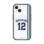 スリムプロテクションプレミアムケース with MagSafe［ 埼玉西武ライオンズ- #12 WATANABE - ホーム ］