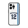 スリムプロテクションプレミアムケース with MagSafe［ 埼玉西武ライオンズ- #12 WATANABE - ホーム ］