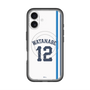 スリムプロテクションプレミアムケース with MagSafe［ 埼玉西武ライオンズ- #12 WATANABE - ホーム ］