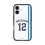 スリムプロテクションプレミアムケース with MagSafe［ 埼玉西武ライオンズ- #12 WATANABE - ホーム ］