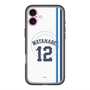 スリムプロテクションプレミアムケース with MagSafe［ 埼玉西武ライオンズ- #12 WATANABE - ホーム ］