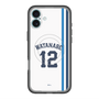 スリムプロテクションプレミアムケース with MagSafe［ 埼玉西武ライオンズ- #12 WATANABE - ホーム ］