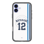 スリムプロテクションプレミアムケース with MagSafe［ 埼玉西武ライオンズ- #12 WATANABE - ホーム ］