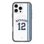 スリムプロテクションプレミアムケース with MagSafe［ 埼玉西武ライオンズ- #12 WATANABE - ホーム ］