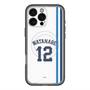 スリムプロテクションプレミアムケース with MagSafe［ 埼玉西武ライオンズ- #12 WATANABE - ホーム ］