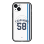 スリムプロテクションプレミアムケース with MagSafe［ 埼玉西武ライオンズ- #58 NAKAMURA - ホーム ］