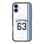 スリムプロテクションプレミアムケース with MagSafe［ 埼玉西武ライオンズ- #63 HASEGAWA - ホーム ］