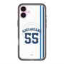 スリムプロテクションプレミアムケース with MagSafe［ 埼玉西武ライオンズ- #55 NAKAMI - ホーム ］