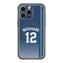スリムプロテクションプレミアムケース with MagSafe［ 埼玉西武ライオンズ- #12 WATANABE - ビジター ］