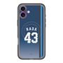 スリムプロテクションプレミアムケース with MagSafe［ 埼玉西武ライオンズ- #43 HADA - ビジター ］