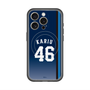 スリムプロテクションプレミアムケース with MagSafe［ 埼玉西武ライオンズ- #46 KARIU - ビジター ］