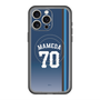 スリムプロテクションプレミアムケース with MagSafe［ 埼玉西武ライオンズ- #70 MAMEDA - ビジター ］