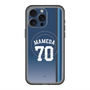 スリムプロテクションプレミアムケース with MagSafe［ 埼玉西武ライオンズ- #70 MAMEDA - ビジター ］