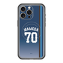 スリムプロテクションプレミアムケース with MagSafe［ 埼玉西武ライオンズ- #70 MAMEDA - ビジター ］