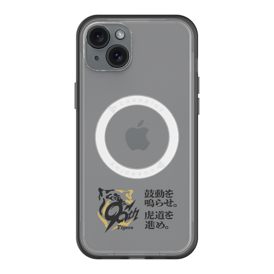 スリムプロテクションプレミアムケース with MagSafe［ 阪神タイガース - 90周年ロゴ - キャッチコピー ］