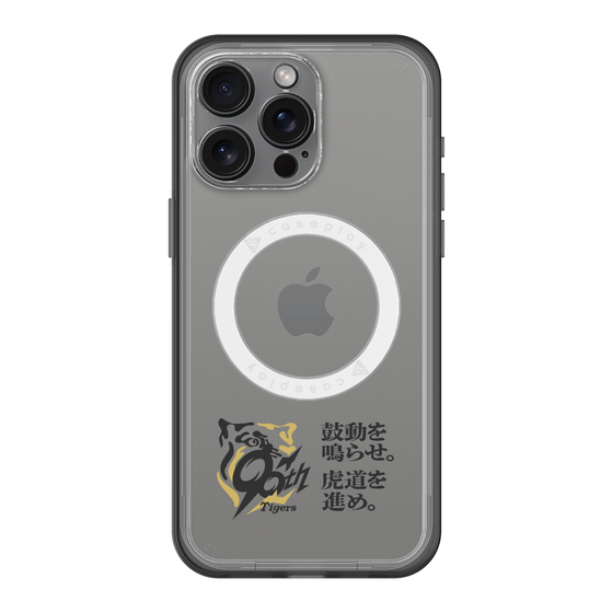 スリムプロテクションプレミアムケース with MagSafe［ 阪神タイガース - 90周年ロゴ - キャッチコピー ］