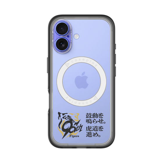 スリムプロテクションプレミアムケース with MagSafe［ 阪神タイガース - 90周年ロゴ - キャッチコピー ］
