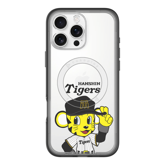 スリムプロテクションプレミアムケース with MagSafe［ 阪神タイガース - トラッキー ］