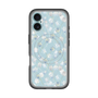 スリムプロテクションプレミアムケース with MagSafe［ 日比谷花壇 - DelicateGeometry - ライトブルー ］