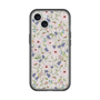 スリムプロテクションプレミアムケース with MagSafe［ 日比谷花壇 - FloralSymphony - ベージュ ］