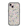 スリムプロテクションプレミアムケース with MagSafe［ 日比谷花壇 - FloralSymphony - ベージュ ］