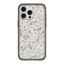 スリムプロテクションプレミアムケース with MagSafe［ 日比谷花壇 - FloralSymphony - ベージュ ］