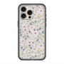 スリムプロテクションプレミアムケース with MagSafe［ 日比谷花壇 - FloralSymphony - ベージュ ］