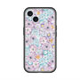 スリムプロテクションプレミアムケース with MagSafe［ 日比谷花壇 - HarmonyinBloom - パープル ］